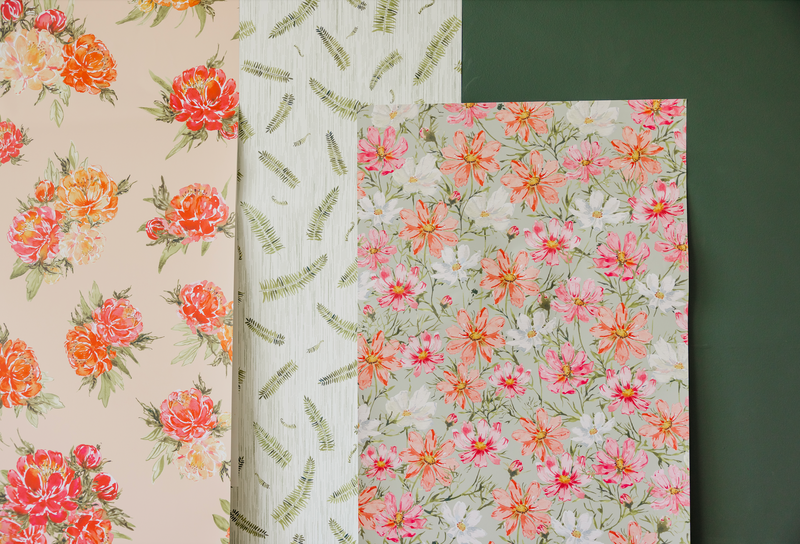 Olivia Wallpaper by Ela Spurden