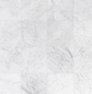 Bianco Carrara"C" Marble Octagon w/ Black Dot Polished Tile