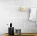 Bianco Carrara"C" Marble 6" x 6" Honed Tile