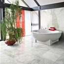 Calacatta Gold Marble 3" Arabesque (Lantern) Polished Tile