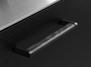 Metal and Black Wood "Crossing" Cabinet Knob and Drawer Handles