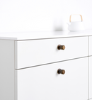 Knurled Antique Bronze "Manor" Cabinet Knobs and Drawer Pulls