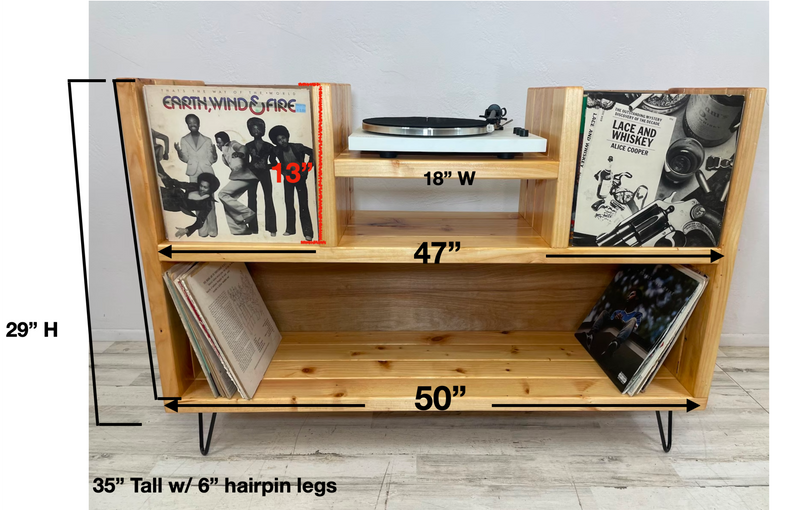 The Showcase Vinyl Record Storage