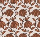 Desert Floral Pillow Cover in Ochre, Thibaut Pillows