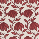 Desert Floral Pillow Cover in Sunbaked Red, Thibaut Pillows