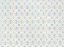 Edward Floral Pillow Cover in Blue and Green, Merika Meyer Textiles