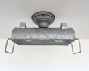 INDUSTRIAL GALVANIZED Ceiling Light Fixture