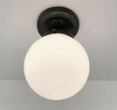 MODERN OPAL Schoolhouse Globe Ceiling Light by The Lamp Goods
