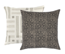 Floral Pillow Cover in Noir