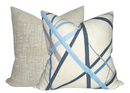 Simpatico Pillow Cover in Sky, Kelly Wearstler Textiles