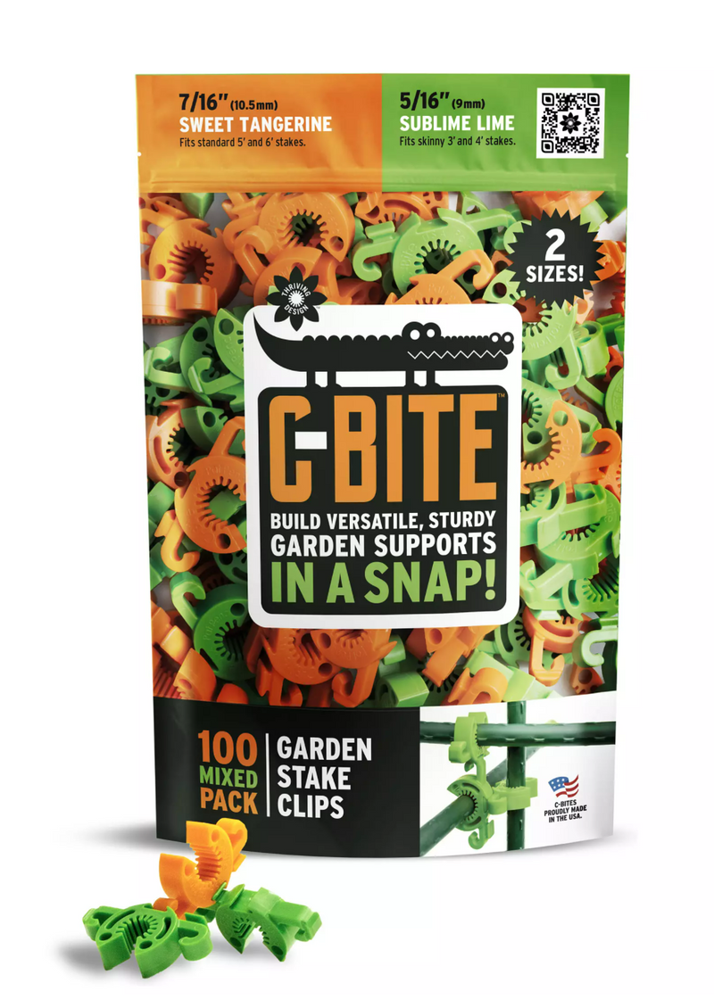 C-BITE Garden Stake Clips