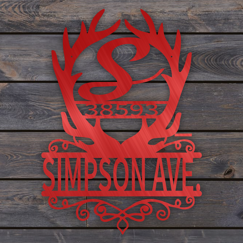 Address Antler Monogram