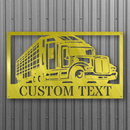 Semi Truck Monogram V6