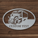 Semi Truck Monogram V7