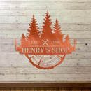 Crosscut Saw Monogram