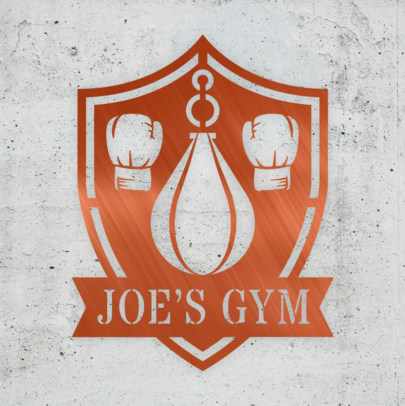 Boxing Speed Bag Monogram