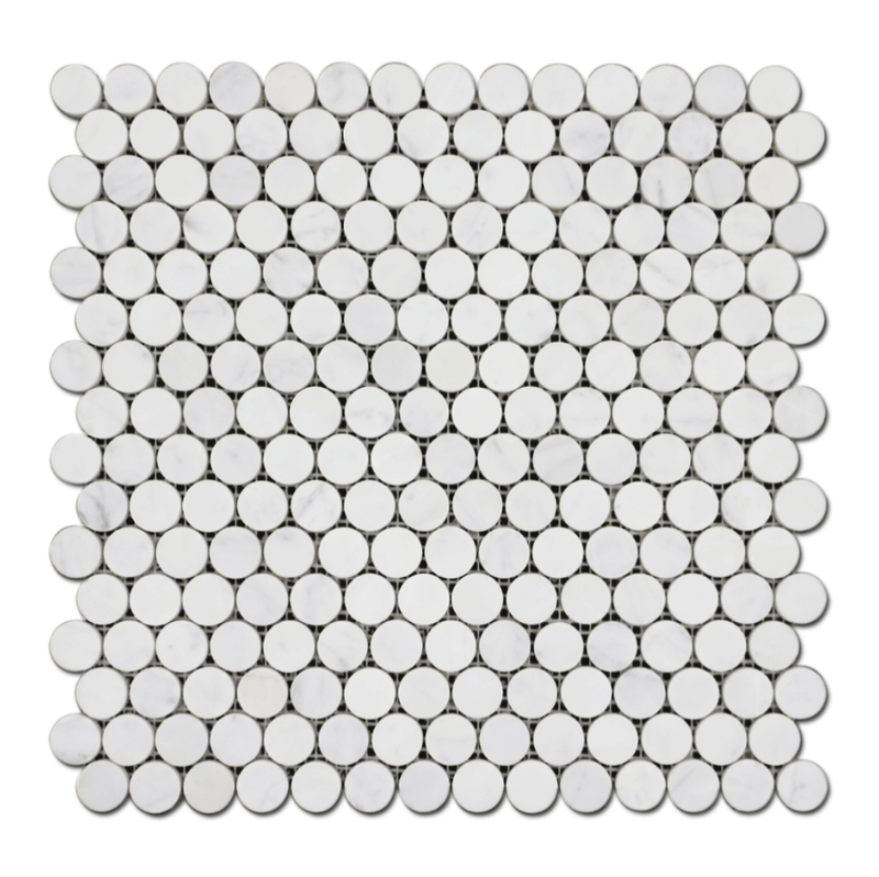 Penny Round Mosaic Tile Collection