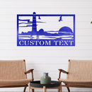 Lighthouse Rectangle Monogram