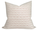 Byron Pillow Cover in Petal