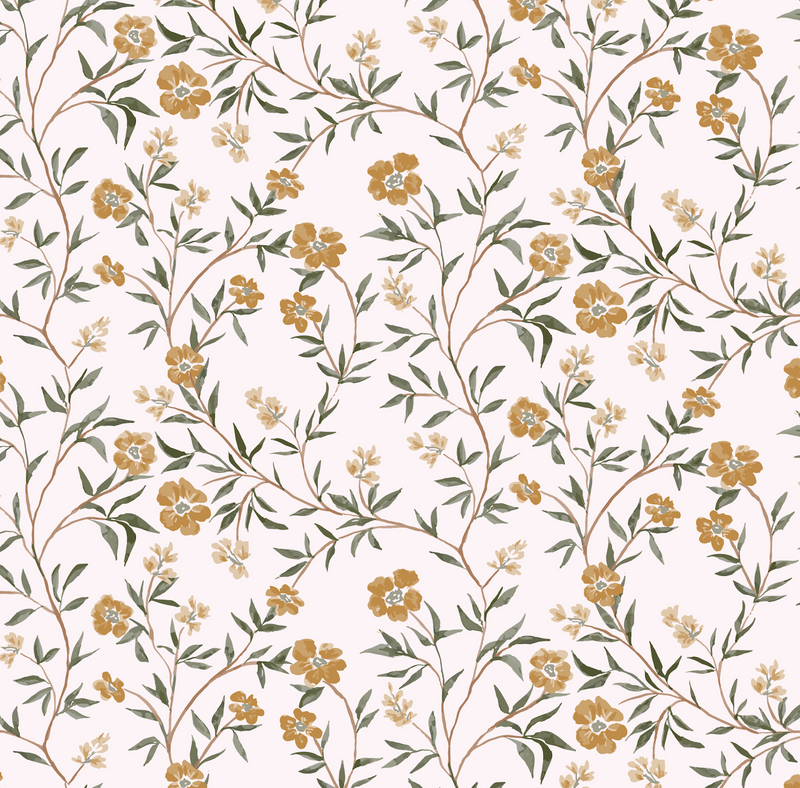 Prim Wallpaper by Lisee Ree Designs