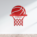 Basketball Hoop Monogram