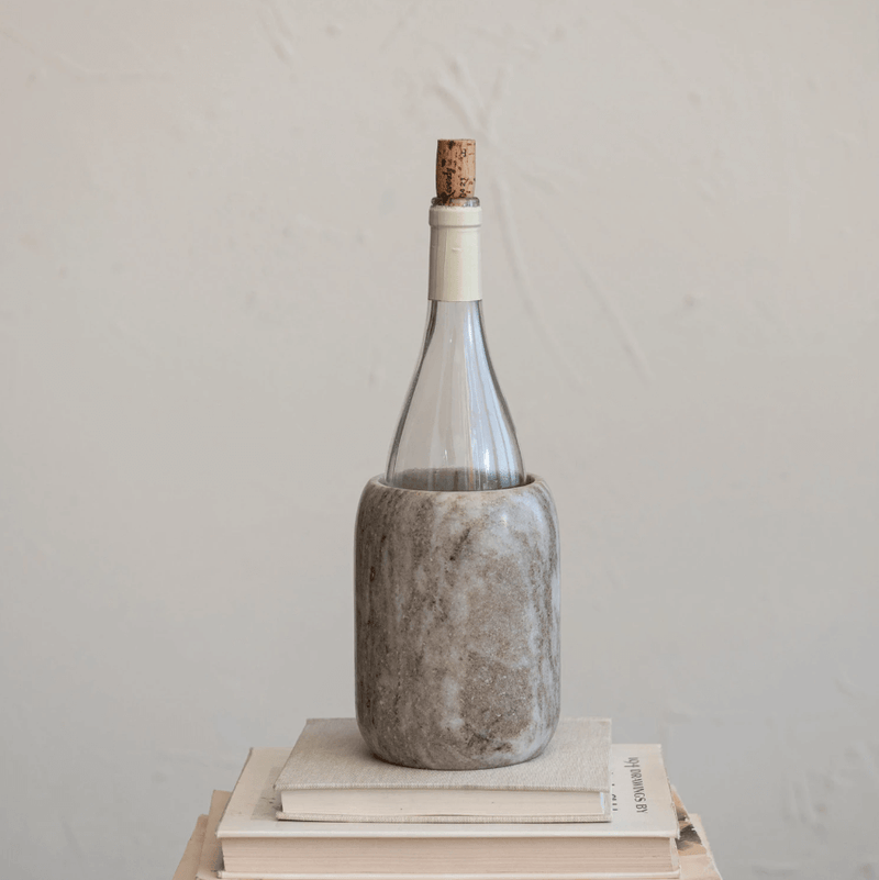 Marble Bottle Holder/Crock