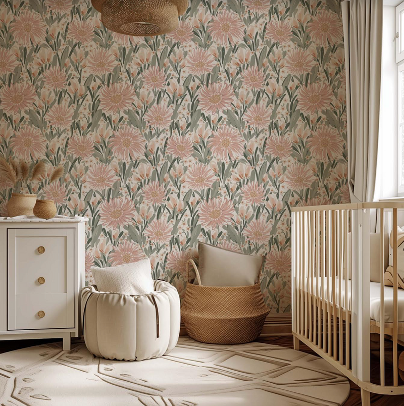 Auden Wallpaper by Hufton Studio