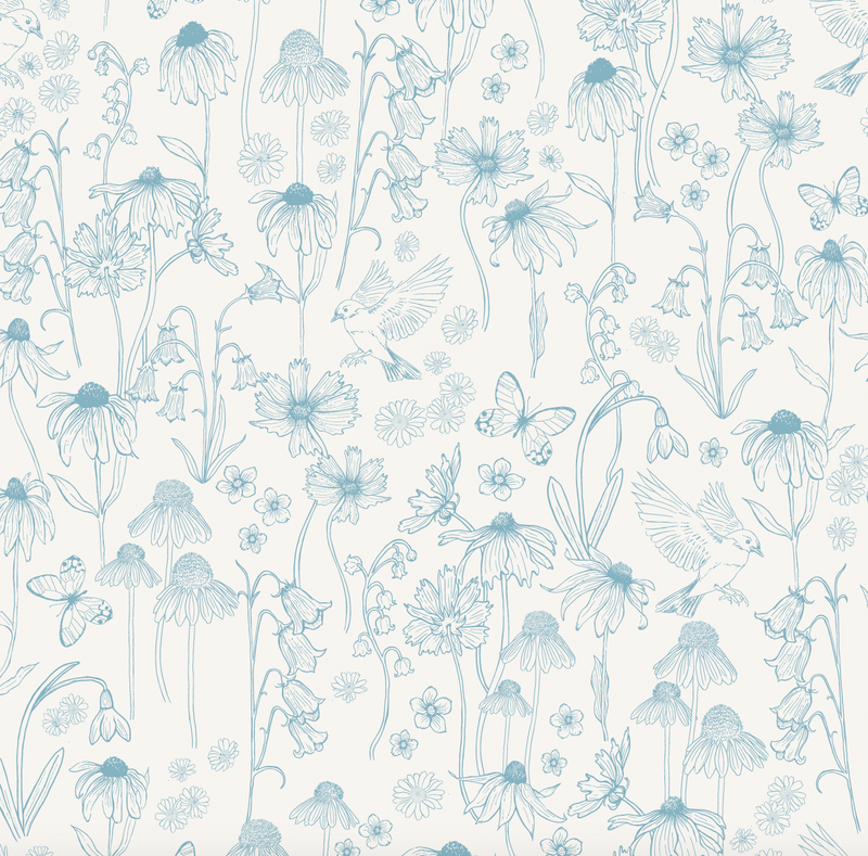 Melody Wallpaper by Brittany Polatis Design