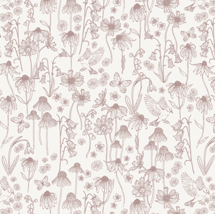 Melody Wallpaper by Brittany Polatis Design