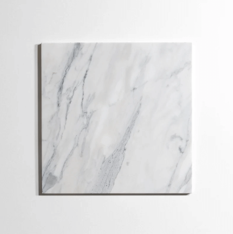 Calacatta 12"x12" Polished Marble Tile