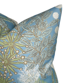 Protea Performance Pillow Cover in Spa Blue, Thibaut Pillows