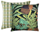 Protea Performance Pillow Cover in Black, Thibaut Pillows