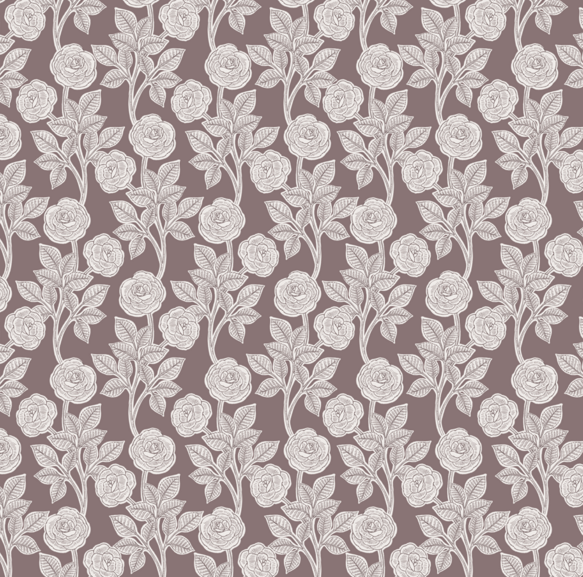 Mulberry Wallpaper by Gooseberry Moon, photo 7 of 8