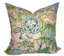 Peony Garden Floral Pillow Cover in Blush, Thibaut Pillows