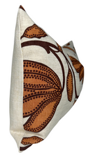 Desert Floral Pillow Cover in Ochre, Thibaut Pillows