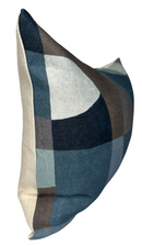 Colonnade Pillow Cover in Blue, Kelly Wearstler Textiles