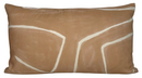 Graffito Pillow Cover in Salmon Cream, Kelly Wearstler Textiles