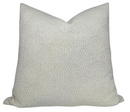 Inverse Scalloped Woven Pillow Cover in Natural