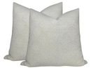 Inverse Scalloped Woven Pillow Cover in Natural