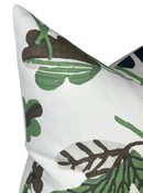 Matisse Leaf Pillow Cover in Green, Thibaut Pillows