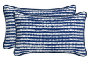 Horizon Pillow Cover in Indigo