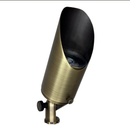 SPB04 Cast Brass Adjustable 12V Low Voltage LED Bullet Landscape Spotlight Outdoor Lighting by Kings Outdoor Lighting