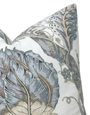 Kalamkari Pillow Cover in Aqua, Thibaut Pillows