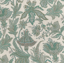 Breckenridge Floral Pillow Cover in Sage, Thibaut Pillows