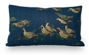 Pointers Covey Pillow Cover in Indigo Blue, Schumacher Textiles