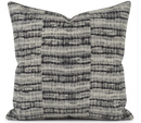 Thalassa Pillow Cover in Charcoal 05, Zak + Fox Textiles