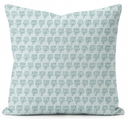 Mimi Floral Pillow Cover in Sky, Thibaut Pillows