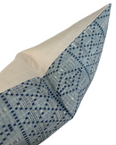 Souk Woven Pillow Cover in Blue, Peter Dunham Textiles