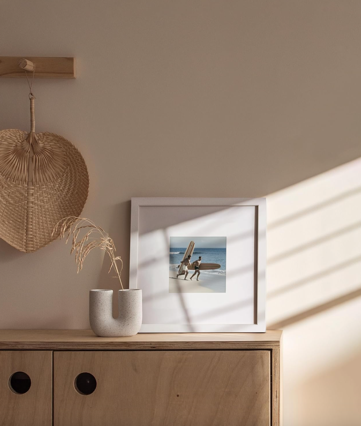 White Metal Square Picture Frame, photo 5 of 6