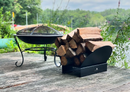 Hearth Bin Adjustable Firewood Rack by LogOX